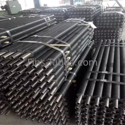 18 piezas por fila Servicio de soldadura de tubos de aleta de acero al carbono Sin límite de longitud del tubo Optima elección para componentes de intercambiadores de calor