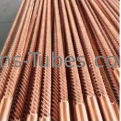 DELLOK 0,5 mm espesor de la pared del tubo tubo de aleta extrudido para el recubrimiento en polvo/galvanizado