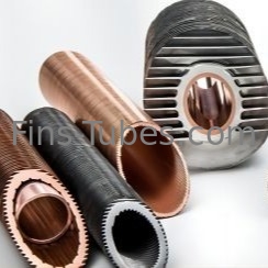 Tubo de aleta baja de aluminio extruido de 0,5 mm Pared 3-25 mm OD Hidráulicamente/neumáticamente probado
