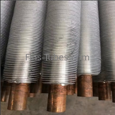 DELLOK tubo de aleta de aluminio personalizado con proceso de extrusión anodizada para una mayor eficiencia de transferencia de calor