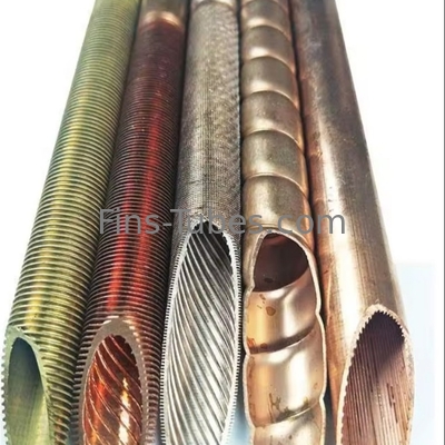 DELLOK Tubos de rodadura de aleta de aluminio avanzado con revestimiento en polvo