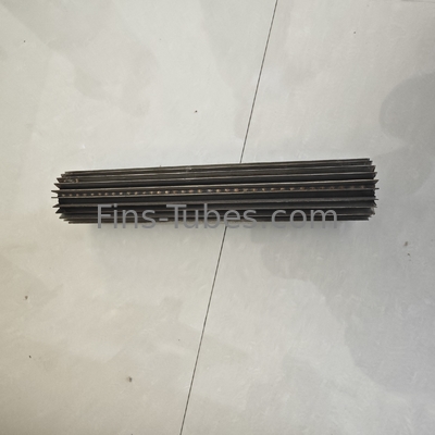 DELLOK Tubo de aleta longitudinal de acero inoxidable de alta frecuencia soldado