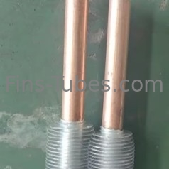DELLOK X46cr13/4Cr13 Acero de carbono L Tubos con aletas 10 aletas por pulgada Intercambiadores de calor con aletas de precisión