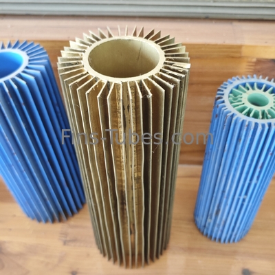 Tubo de aleta de acero DLLKO con 12FPI Min. Pitch de aleta hasta 300 ° F Temperatura de funcionamiento 0,96 mm Pared