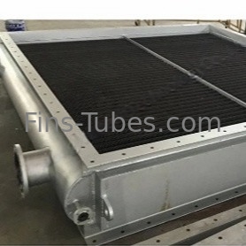Intercambiador de calor refrigerado por aire de aluminio para refinería de petróleo con proceso industrial