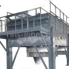 Intercambiador de calor refrigerado por aire de aluminio para refinería de petróleo con proceso industrial