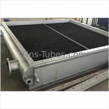 Intercambiador de calor de tubo único refrigerado por aire, industria química