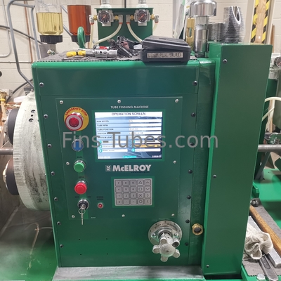 Tipo de acero inoxidable de DELLOK G que suelda con autógena la máquina de Finning del tubo del CERT 3,1