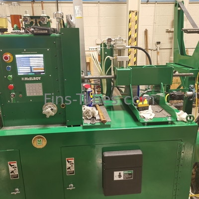 Tipo de acero inoxidable de DELLOK G que suelda con autógena la máquina de Finning del tubo del CERT 3,1