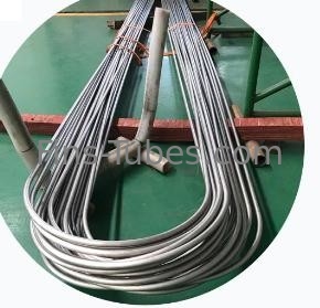 Tubos de aleta soldados con autógena 1500m m continuos del tubo de la curva en U del metal de la horquilla de DELLOK