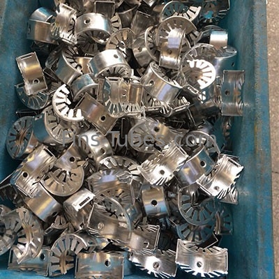 El tipo de aluminio de enfriamiento EN10204 del kilolitro de la circular de DELLOK integró el tubo de aleta