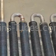 Tubos de aleta soldados con autógena 1500m m continuos del tubo de la curva en U del metal de la horquilla de DELLOK