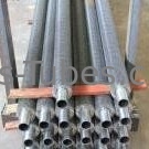 El marco de acero de DELLOK acanaló el tipo tubos de G de aleta de aluminio de la altura 16m m de H14