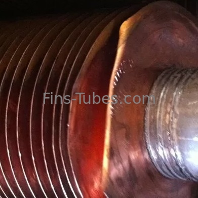 Tubo de aleta integrado 0.4m m de acero inoxidable de cobre de aluminio de DELLOK TP304L