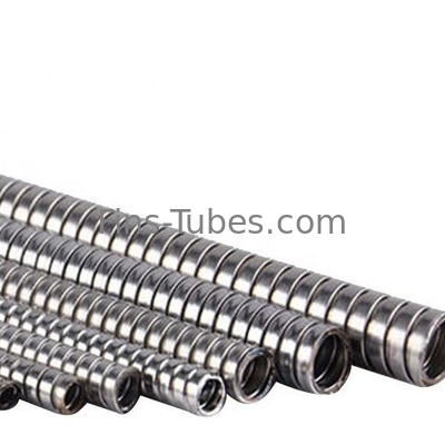 DELLOK TP304 SMLS OD15.88mm de acero inoxidable prensó el tubo de aleta