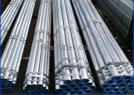 La tubería de acero galvanizada tubo galvanizada del trazador de líneas de la inmersión caliente de DELLOK ASTM A53 rodó acanalado