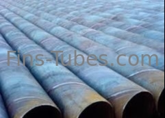 Tubo espiral de la tubería de acero SSAW de los tubos del diámetro del carbono soldado con autógena y negro del espiral del diámetro grande de DELLOK Q235B